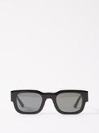Thierry Lasry - Foxxxy D-frame Acetate Sunglasses - Mens - Black Grey