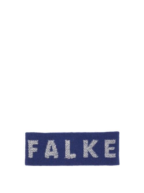 Matchesfashion.com Falke Ess - Logo Jacquard Wool Blend Headband - Mens - Navy Multi