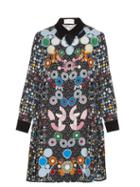 Peter Pilotto Ace Geometric-print Crepe Dress