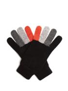 Paul Smith Tri-colour Wool Gloves