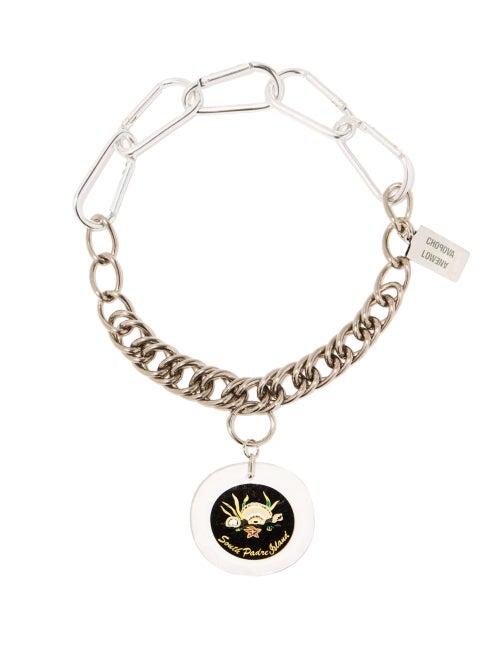 Matchesfashion.com Chopova Lowena - South Padre Island Charm Choker - Womens - Silver Multi