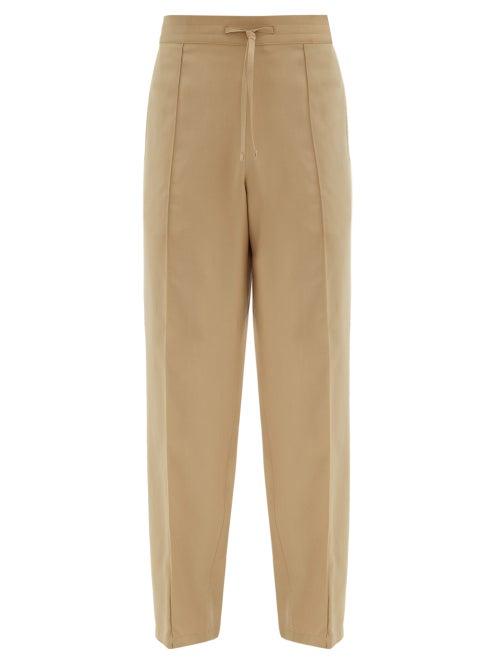 Matchesfashion.com Dunhill - Wide Leg Track Pants - Mens - Beige