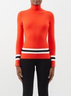 Fusalp - Judith Roll-neck Thermal Base-layer Sweater - Womens - Red