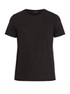 Onia Chad Striped Linen-blend T-shirt