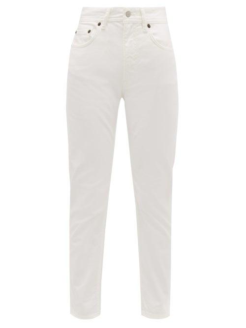 Matchesfashion.com Acne Studios - Melk Straight Leg Jeans - Womens - White