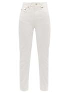 Matchesfashion.com Acne Studios - Melk Straight Leg Jeans - Womens - White