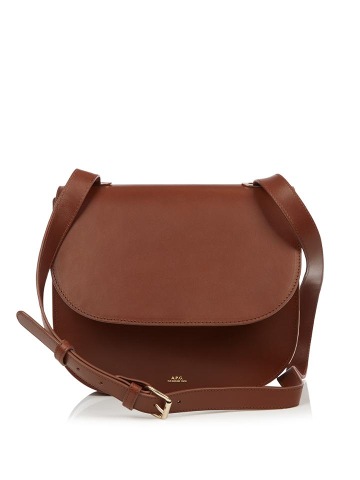 A.p.c. Christie Leather Cross-body Bag