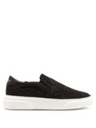 Matchesfashion.com By Walid - 19th Century French Lace Low Top Trainers - Womens - Black