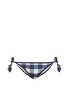 Solid & Striped The Poppy Gingham Tie-side Bikini Briefs