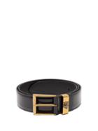 Matchesfashion.com Gucci - Tiger Embossed Leather Belt - Mens - Black