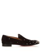 Christian Louboutin Degra Spike-embellished Slip-on Shoe