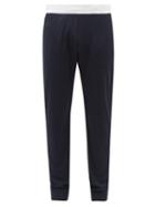 J.lindeberg - Logo-print Mesh-jersey Track Pants - Mens - Navy