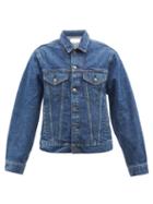 Re/done - 90s Oversized Trucker Denim Jacket - Womens - Dark Blue