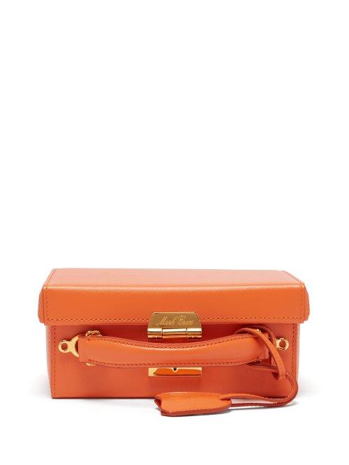 Matchesfashion.com Mark Cross - Grace Small Leather Cross Body Bag - Womens - Orange