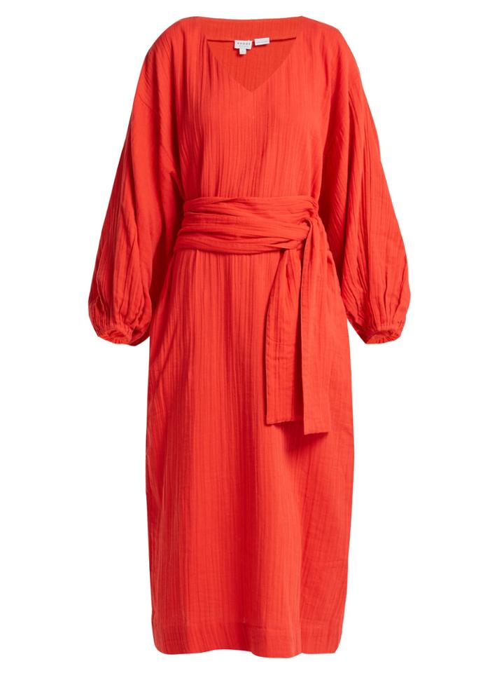 Rhode Resort Delilah Cotton Midi Dress