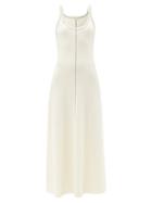 Gabriela Hearst - Amaltea Blanket-stitch Cashmere Dress - Womens - Ivory Multi