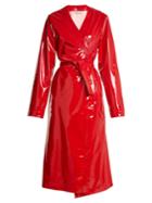 Attico Marla Belted Coated Trench Coat