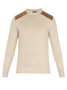 Matchesfashion.com A.p.c. - Carsten Wool Sweater - Mens - Light Brown