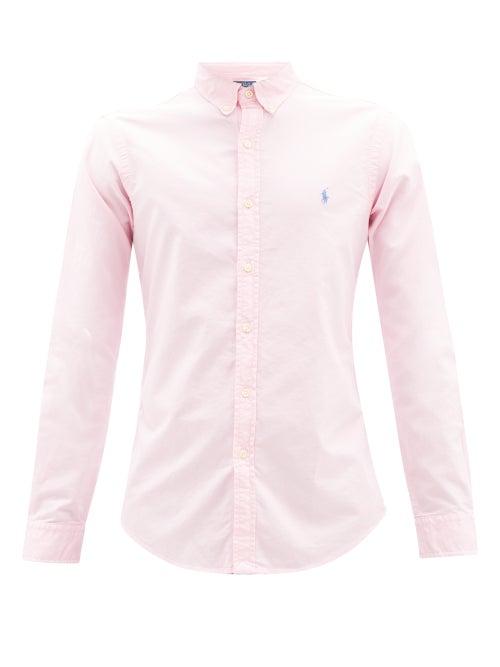 Polo Ralph Lauren - Oxford Cotton-twill Slim-fit Shirt - Mens - Pink