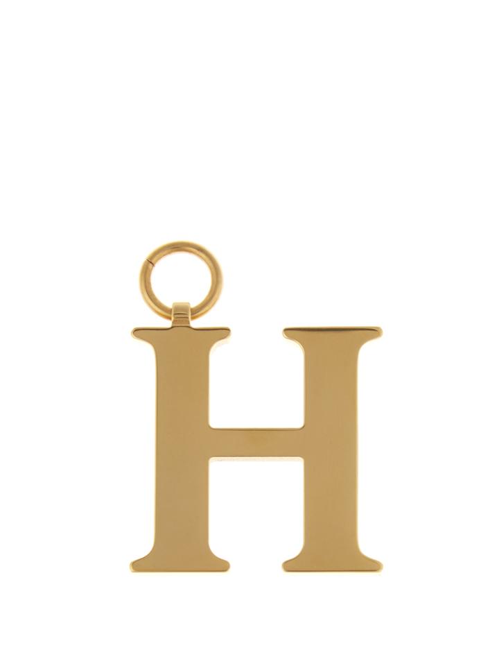 Chaos H Gold-plated Charm