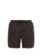 Matchesfashion.com Gucci - Logo Stripe Swim Shorts - Mens - Black