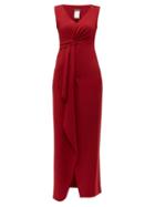 Matchesfashion.com Max Mara Studio - Nice Dress - Womens - Red
