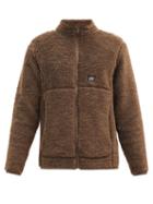 Matchesfashion.com Snow Peak - Stand-collar Faux-shearling Jacket - Mens - Green