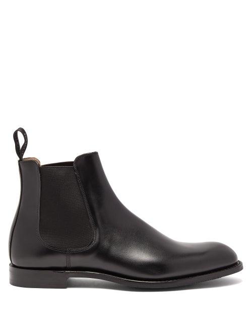 Matchesfashion.com Cheaney - Godfrey Leather Chelsea Boots - Mens - Black