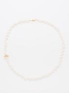Alighieri - La Calliope Pearl & 24kt Gold-plated Necklace - Mens - Gold