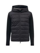 Moncler - Hooded Wool Jacket - Mens - Black