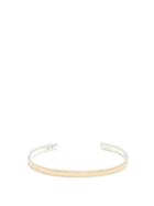 Matchesfashion.com Miansai - Fusion Gold And Sterling Silver Cuff - Mens - Gold Multi