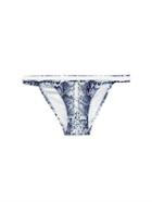 Heidi Klein Tanzania Snake-print Bikini Briefs