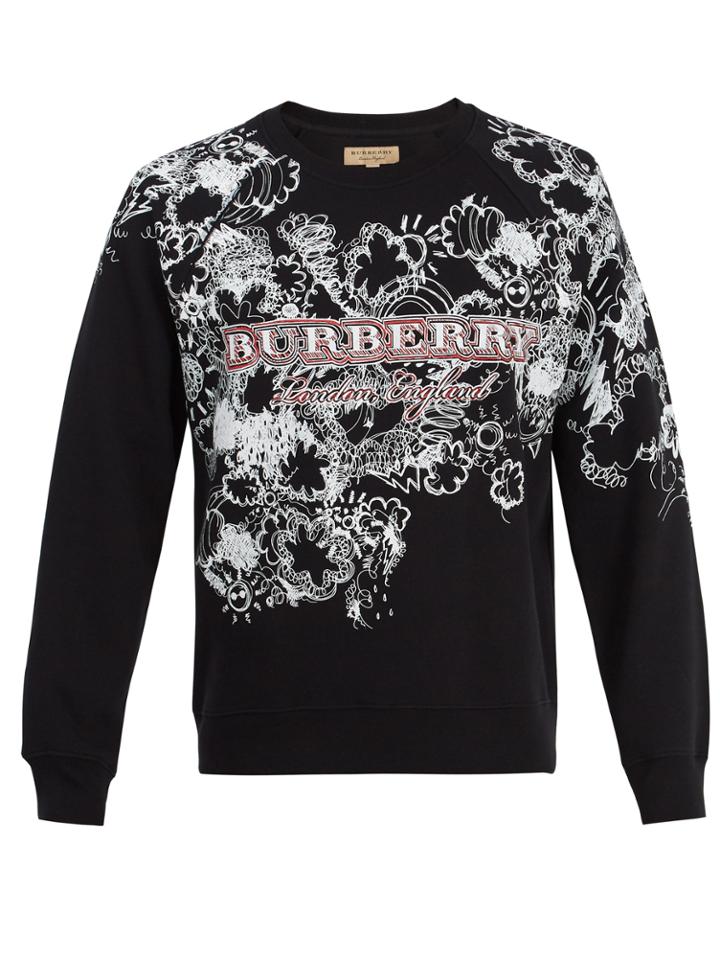 Burberry Logo-doodle Sweatshirt