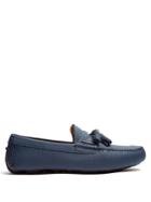 Burberry Knighton Grained-leather Loafers