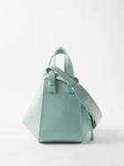 Loewe - Hammock Leather Handbag - Womens - Light Blue
