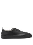 Matchesfashion.com Grenson - Sneaker 1 Faux-leather Low-top Trainers - Mens - Black