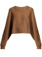 Lemaire Cropped Yak And Alpaca-blend Sweater