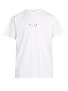 Matchesfashion.com 1017 Alyx 9sm - Logo Print Recycled Cotton Blend T Shirt - Mens - White