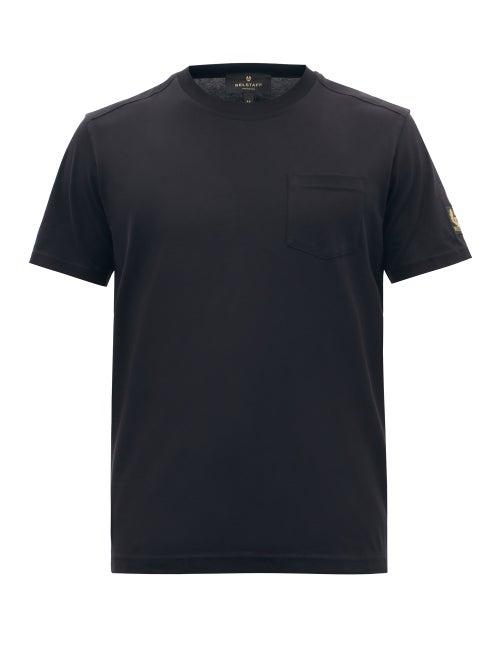 Belstaff - Thom 2.0 Cotton-jersey T-shirt - Mens - Black