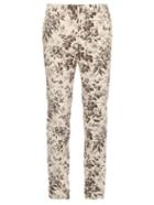Gucci Herbarium-print Cotton-gabardine Trousers