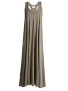 The Great The Swing Tank Jersey Maxi Dress