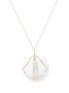 Brent Neale - Shell Diamond, Agate, Moonstone & Gold Necklace - Womens - White Gold
