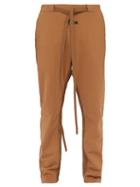 Matchesfashion.com Fear Of God - Relaxed Cotton Track Pants - Mens - Camel