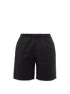 Gramicci - Belted Cotton-twill Shorts - Mens - Black
