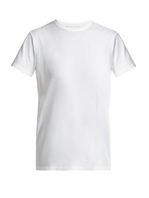 Matchesfashion.com Summa - Round Neck Short Sleeved T Shirt - Womens - White