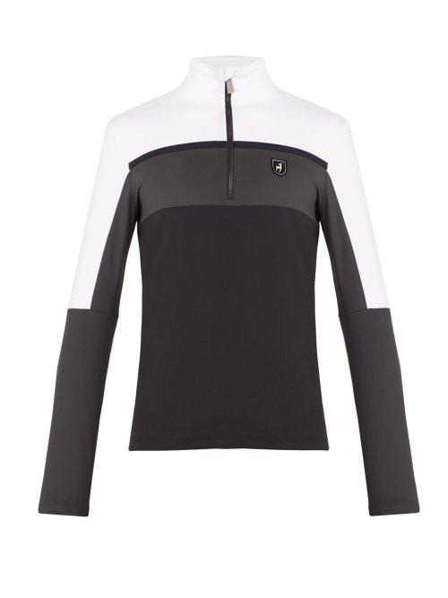 Matchesfashion.com Toni Sailer - Raoul Half Zip Top - Mens - White Multi