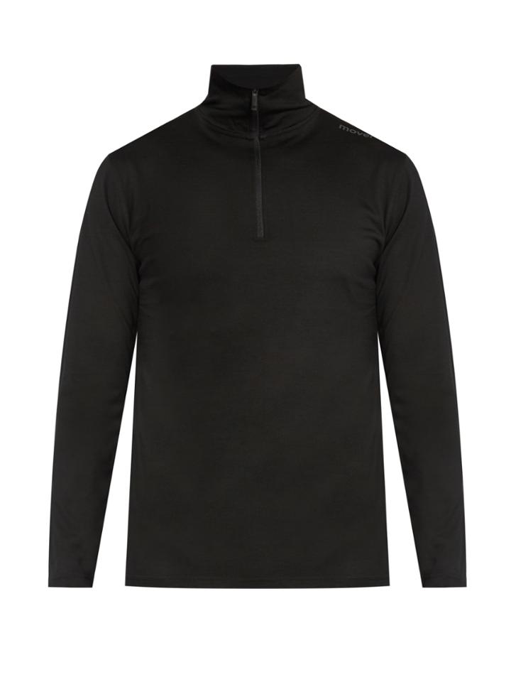 Mover Half-zip Merino-wool Base-layer Top