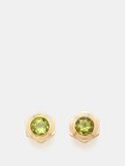 Harwell Godfrey - Hexed Peridot & 18kt Gold Earrings - Womens - Green Multi