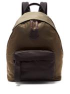 Matchesfashion.com Moncler - Contrast Pocket Nylon Backpack - Mens - Khaki