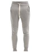 Matchesfashion.com John Elliott - Escobar Cotton-blend Jersey Track Pants - Mens - Dark Grey